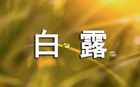 白露诗句(精选130句)